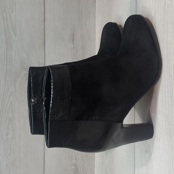 Sam Edelman Womens Shay Suede Heels Boots shoes sz 8M - Picture 2 of 13